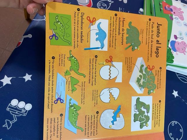 Dibuja y crea con las plantillas Dinosaurios: ¡...