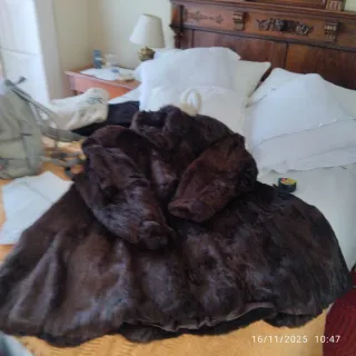 Chaquetón de conejo diseño peletería