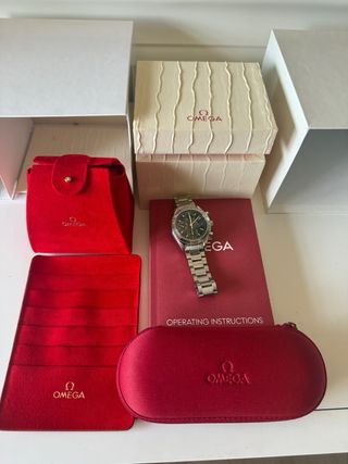 Omega Speedmaster Date Negro/Plata