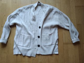 Chaqueta Zara Beige Talla M