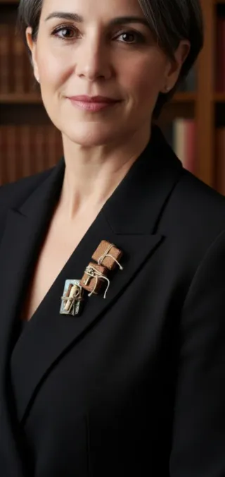 Broche MiniLibro Mágico Artesanal