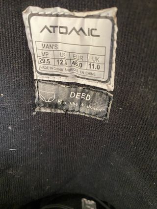 Botas de Snowboard Atomic Negras