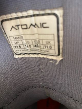 Botas de Snowboard Atomic Negras