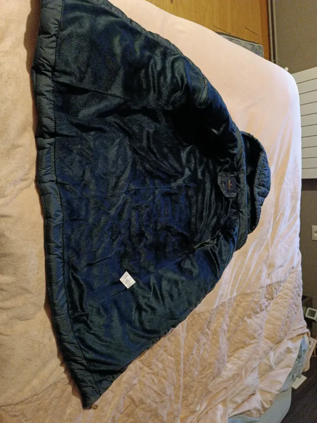 Giubbotto imbottita e super calda verde da donna