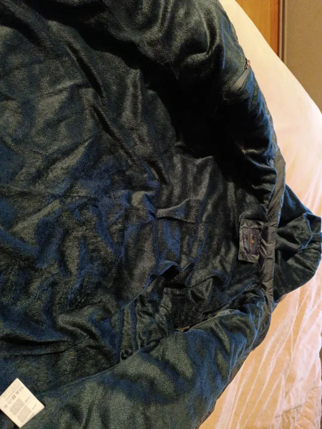 Giubbotto imbottita e super calda verde da donna