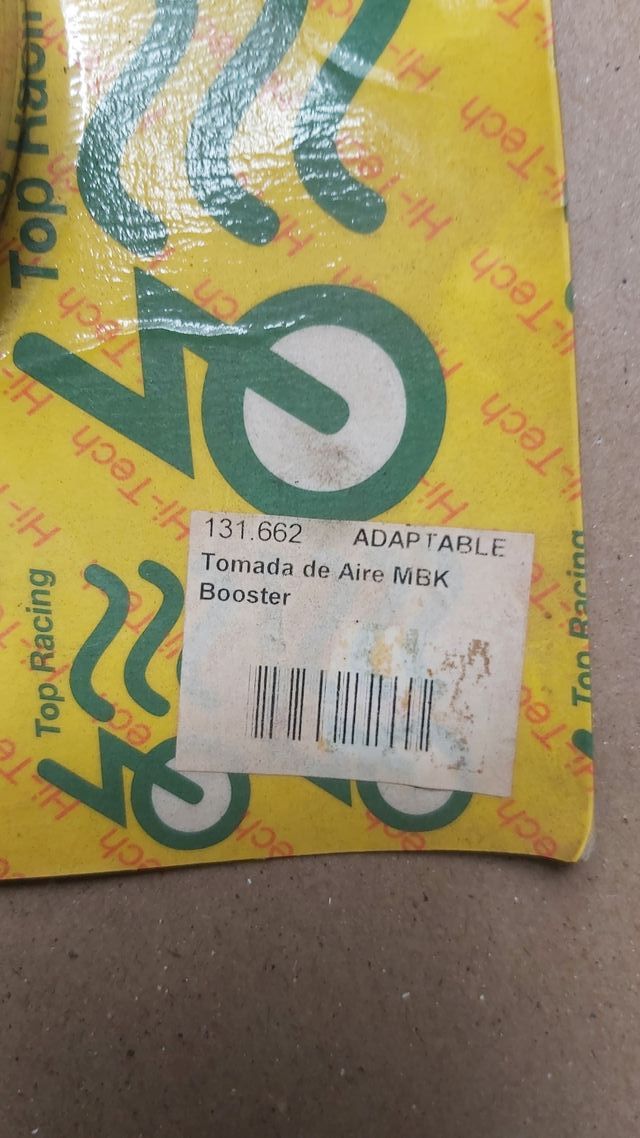 Tapa entrada aire aluminio MBK