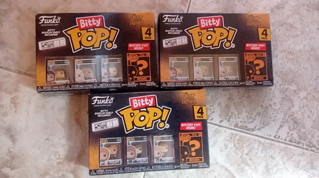 Funko Bitty Pop! El Señor de los Anillos (4 Pack)
