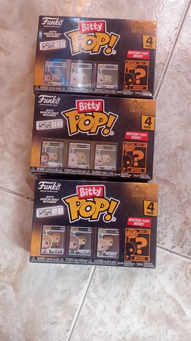 Funko Bitty Pop! El Señor de los Anillos (4 Pack)