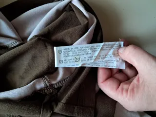 Polo Zara Uomo Marrone e rosa antico