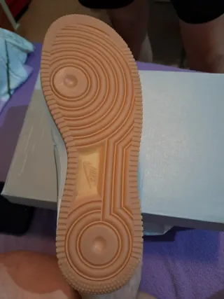 Nike Air Force 1 Grises y Azules