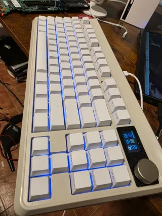 Teclado XVX M87 PRO Blanco