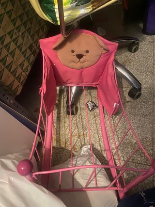 Cuna de juguete Chou Chou rosa