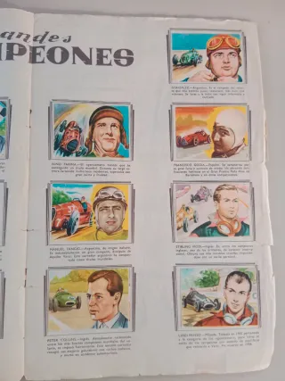 Álbum Automóviles para Cromos