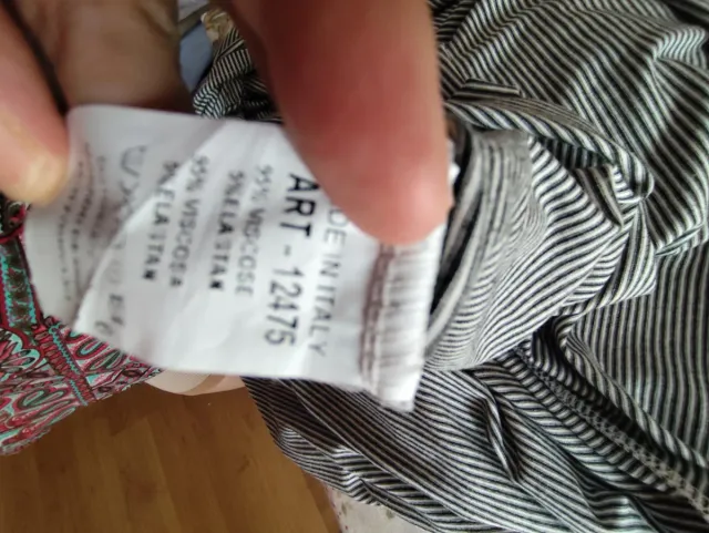 Vestido largo rayas Intemerata