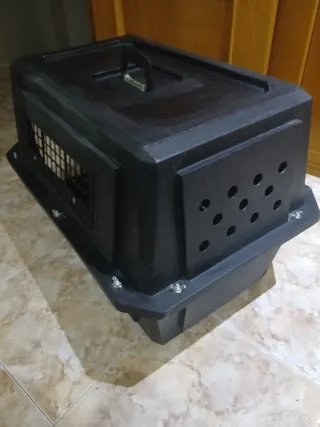 Transportín perro negro