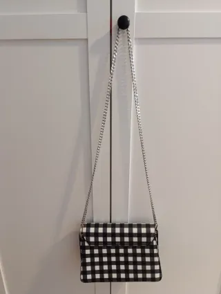 Bolso Cuadros Vichy Mango