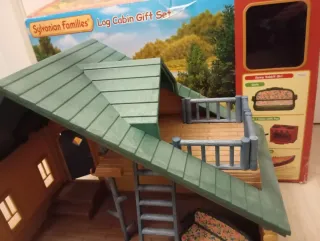 Sylvanian Families Casa Cabaña verde