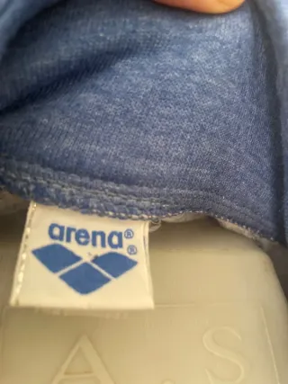 Sudadera Arena azul vintage Talla L