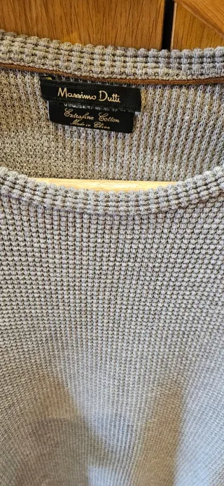 Jersey Massimo Dutti Gris Talla M