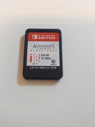 Assassin's Creed III Switch Cartucho original