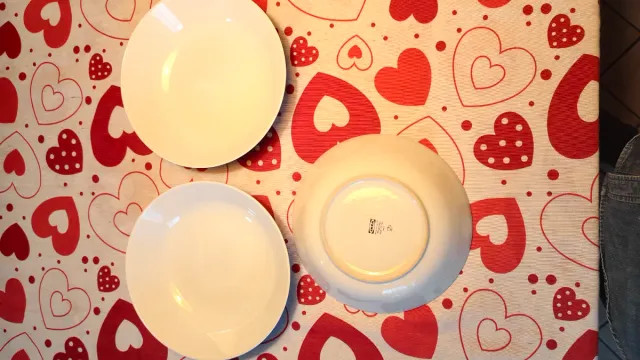 Set di piatti in ceramica 12 pezzi