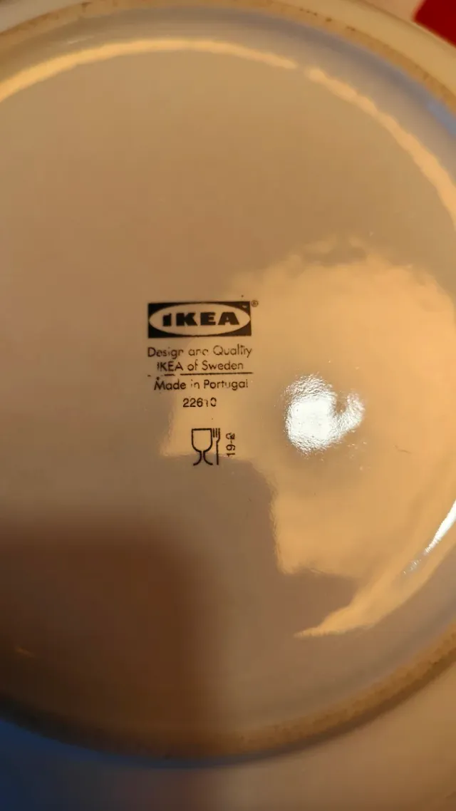 Set di piatti in ceramica 12 pezzi