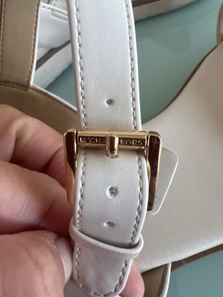 Sandalias Michael Kors Blancas Talla [Talla]