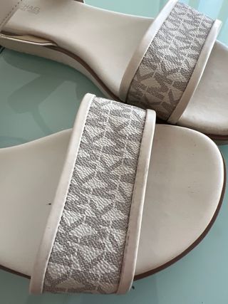 Sandalias Michael Kors Blancas Talla [Talla]