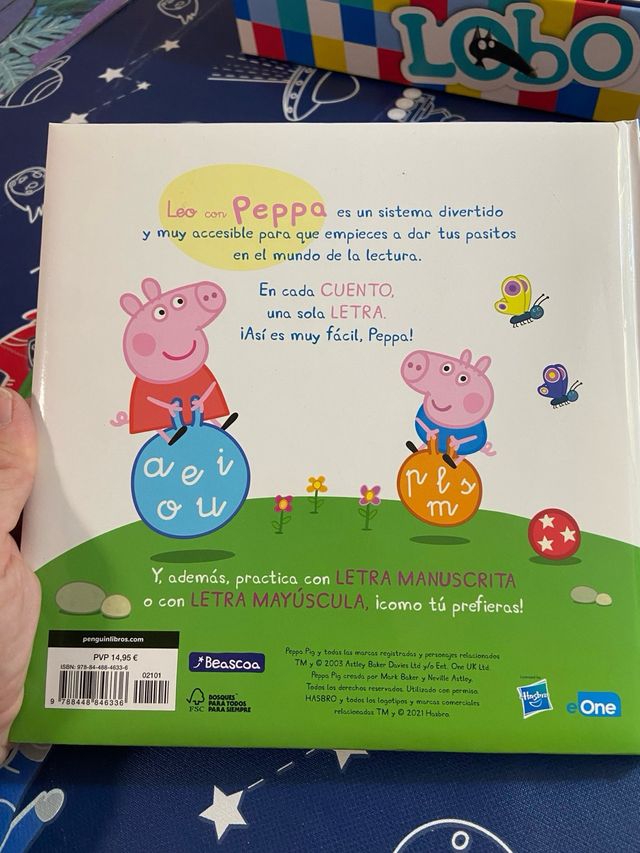 Peppa Pig. Lectoescritura - Leo con Peppa. Un c...