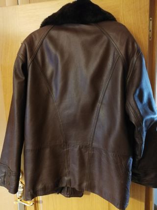 Cazadora hombre 3/4 marrón