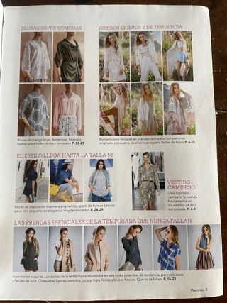 Conjunto de 2 revistas de costura Patrones