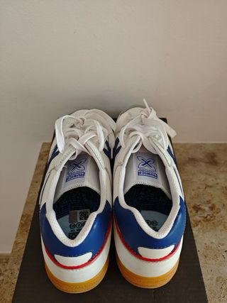 Zapatillas Munich Continental Blancas y Azules