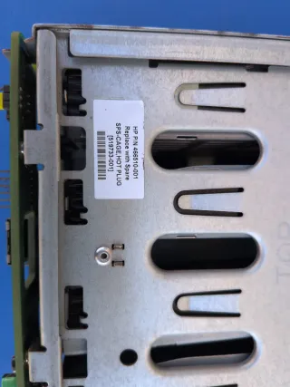 Caddy Servidor HP 3.5 4 Bahías