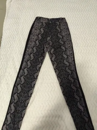 Leggings efecto piel serpiente
