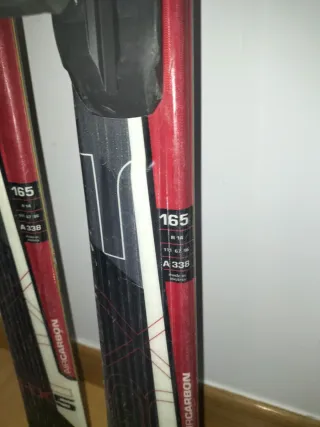 Esquís Fischer RX 5, fijaciones, palos y botas