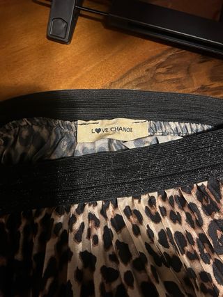 Gonna lunga fantasia animalier