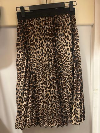 Gonna lunga fantasia animalier