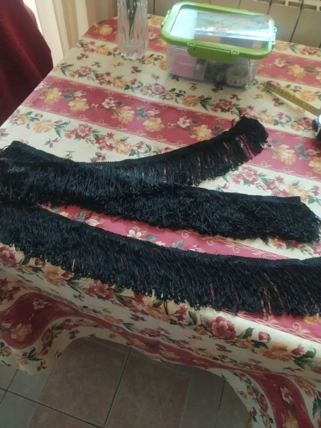 2m Flecos Negros 8cm