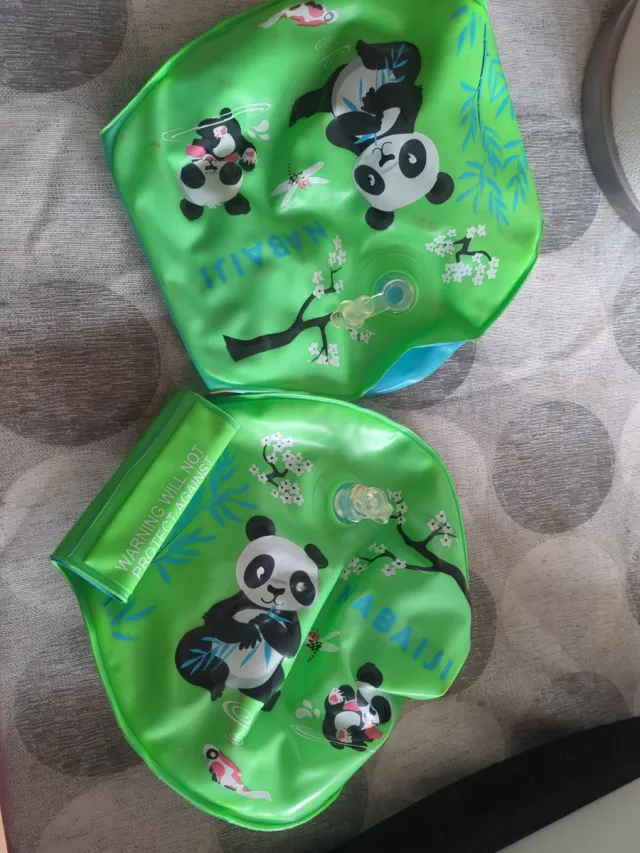 Manguitos natación pandas Nabaiji