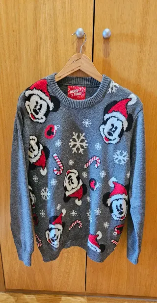 Jersey Navideño Mickey Mousse Talla M