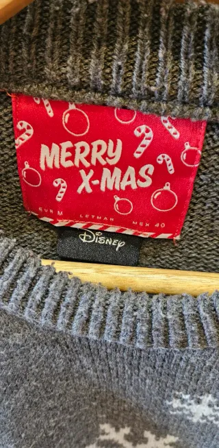 Jersey Navideño Mickey Mousse Talla M