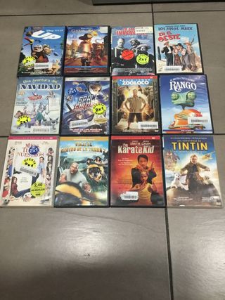 Pack 35 DVDs Películas Varias