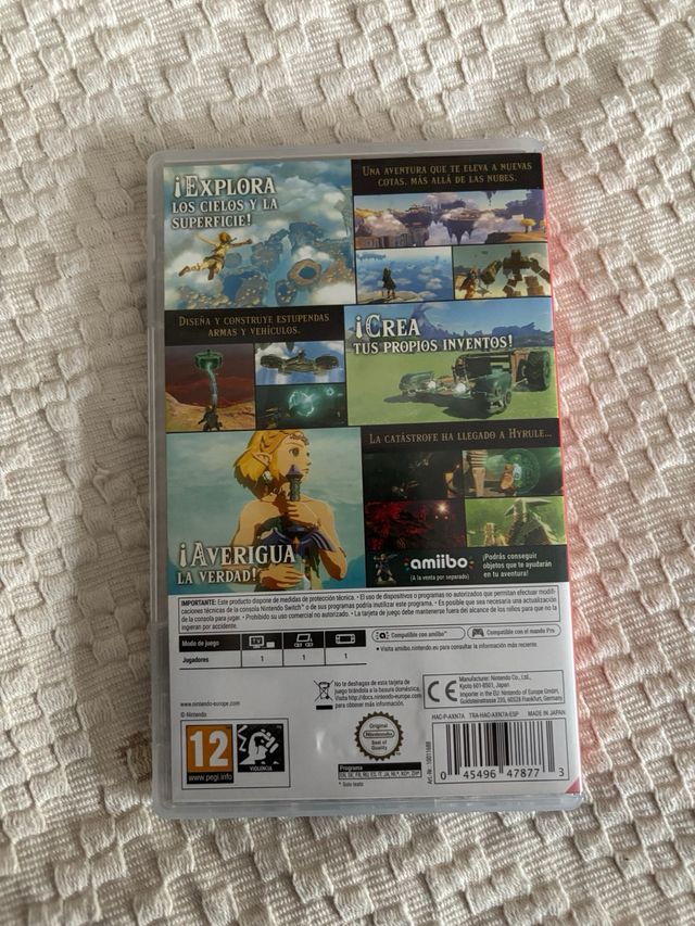 Zelda Tears of the Kingdom Nintendo Switch