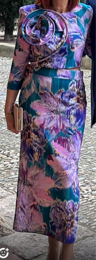 Conjunto fiesta floral de la firma Marta en Brazil