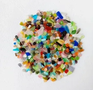 100g Vetri Murano e Pietre Semipreziose