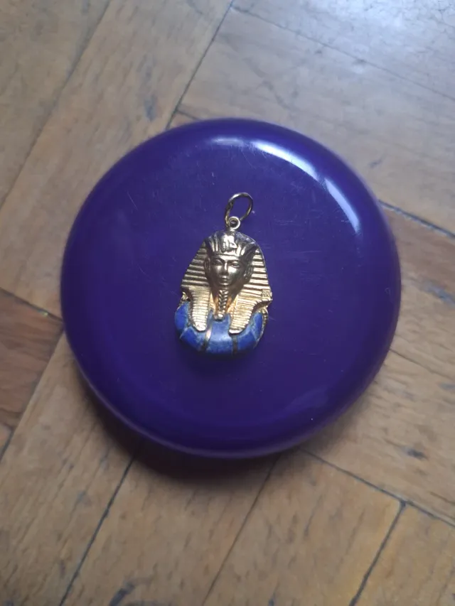 Colgante Tutankamón 18k