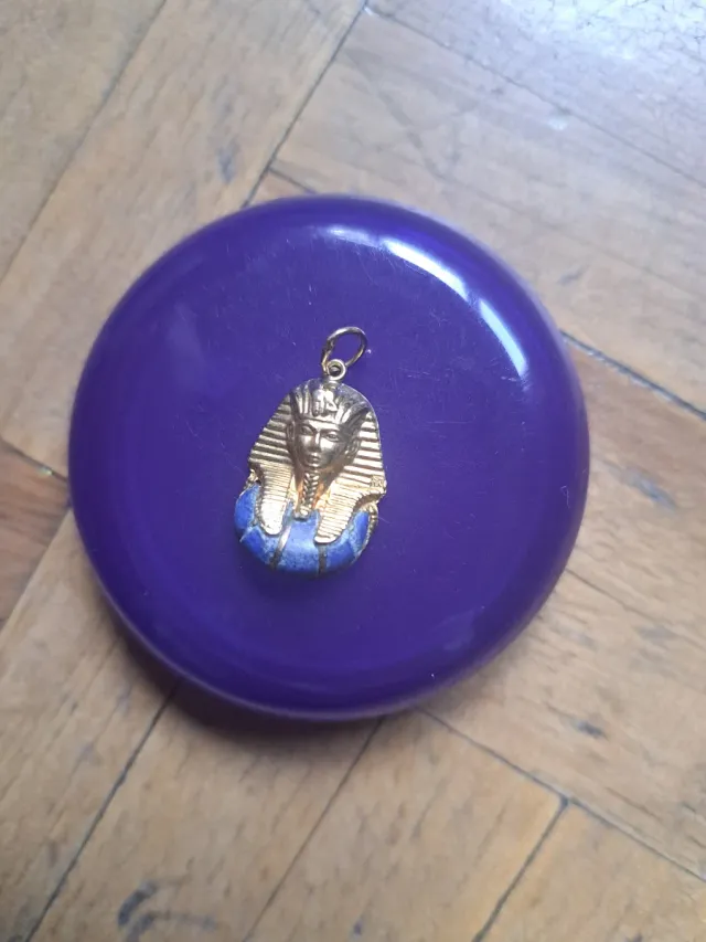 Colgante Tutankamón 18k