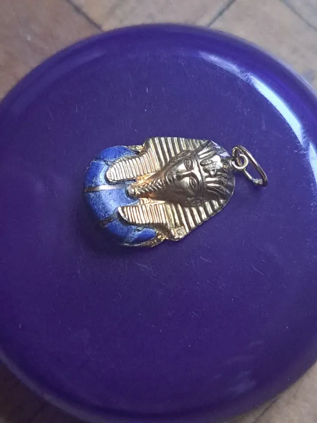 Colgante Tutankamón 18k