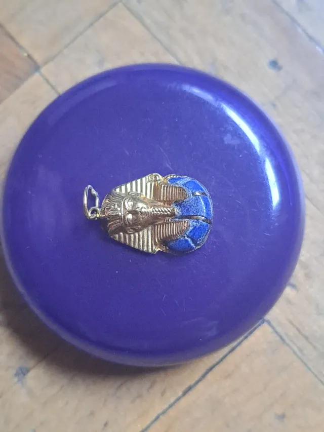 Colgante Tutankamón 18k