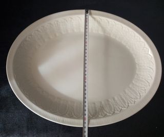 Fuente bandeja Pontesa blanca porcelana